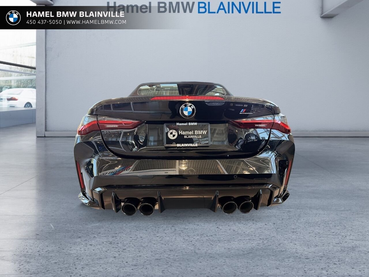 BMW M4 Competition M xDrive cabriolet 2022 Noir Blainville - photo #5
