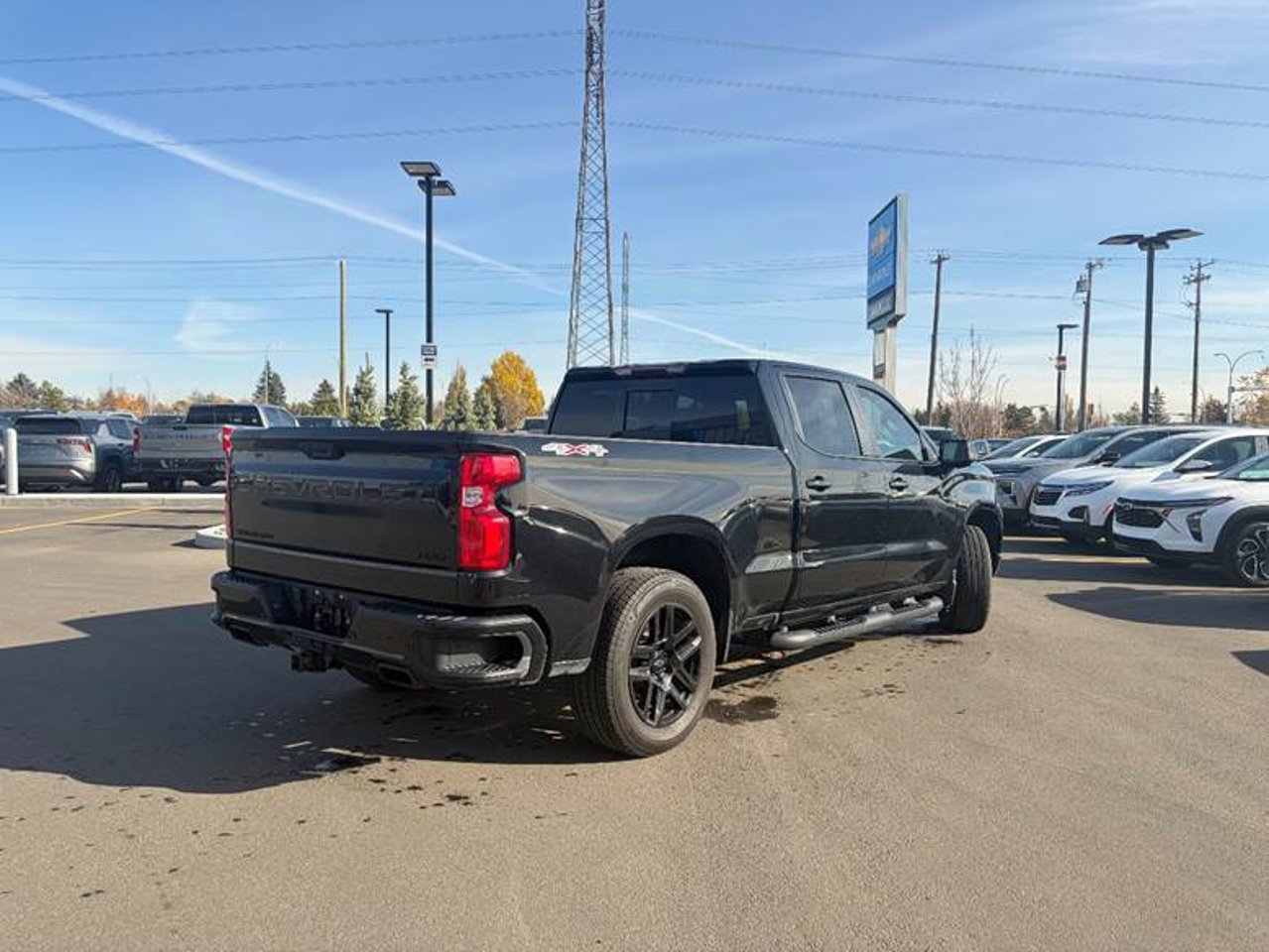 2024 Chevrolet Silverado 1500 4WD Crew Cab 147 RST Black Sherwood Park - photo #4