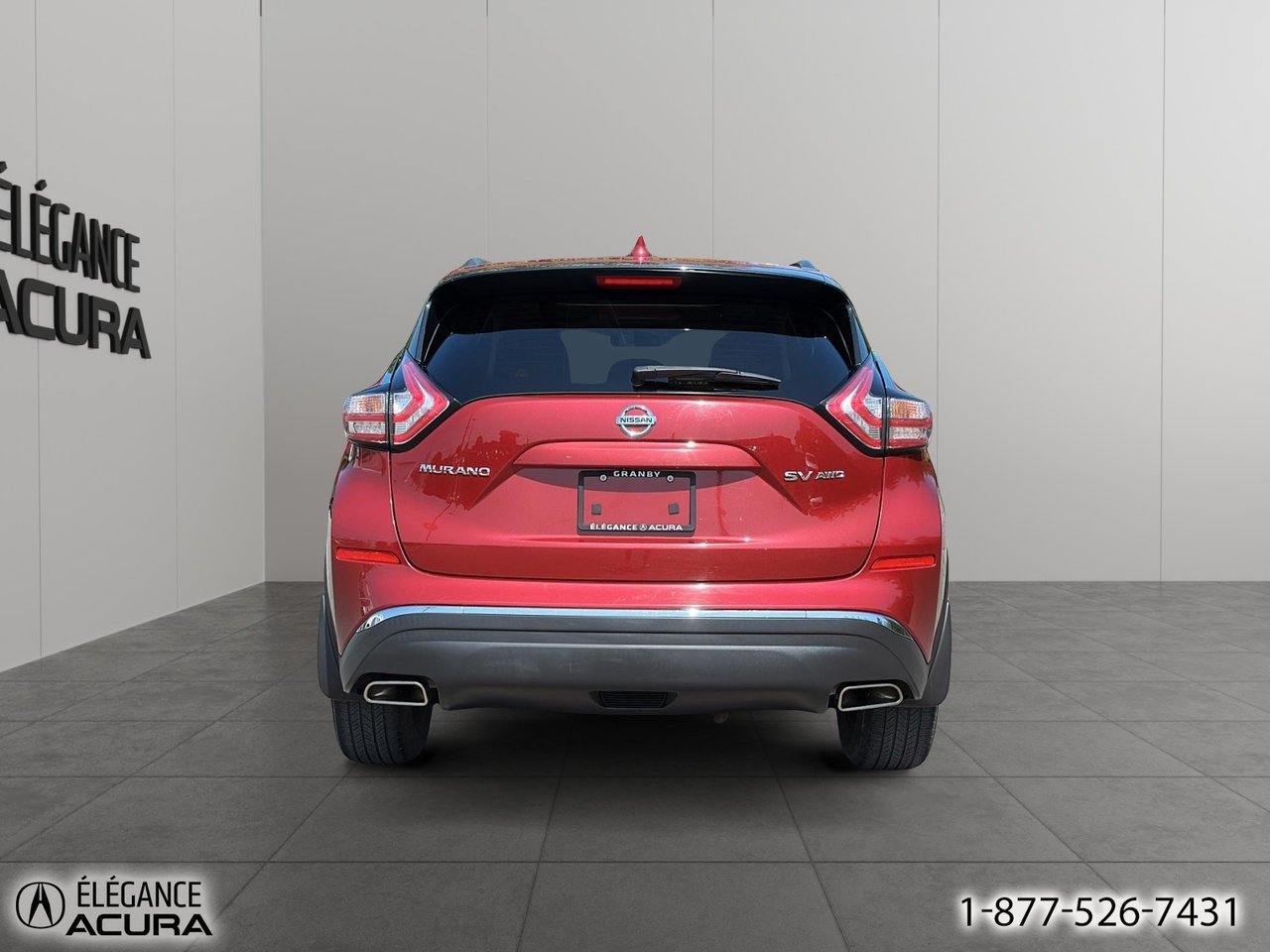 Nissan Murano SV | A8673A 2018 Rouge Granby - photo #5