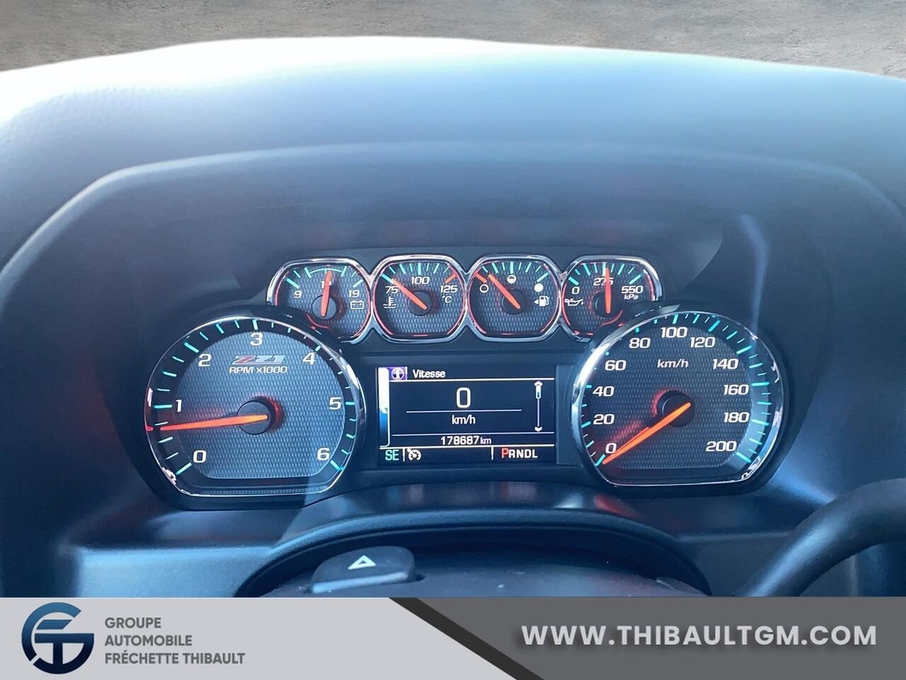 CHEVROLET SILVERADO LT cabine multiplace 153 po 4RM avec 2LT 2018 Rouge Montmagny - photo #11