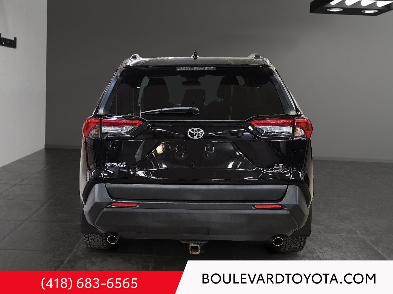 2019 Toyota RAV4 100673A-23 | LE, AWD Black Québec - photo #4