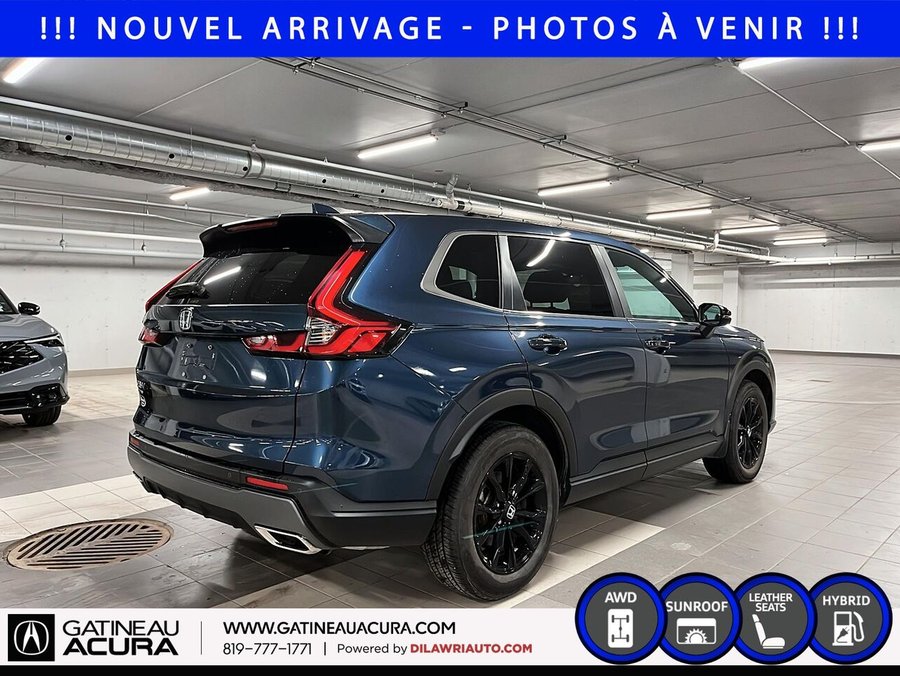 Honda CR-V hybride EX-L Traction Intégrale 2024 Bleu