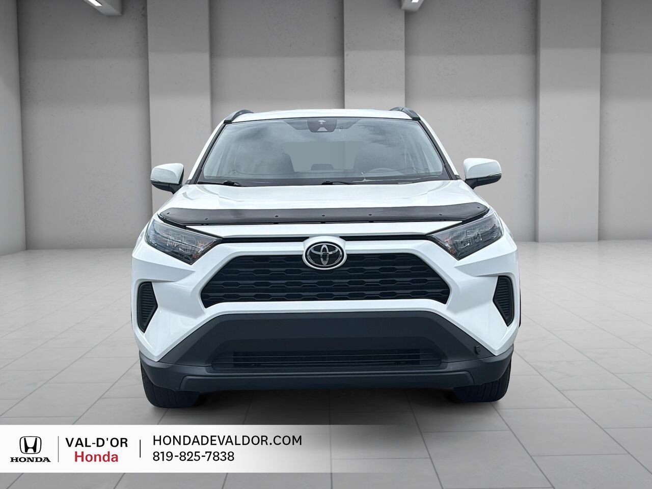 2021 Toyota RAV4 LE AWD BAS KM White Val-d'Or - photo #1