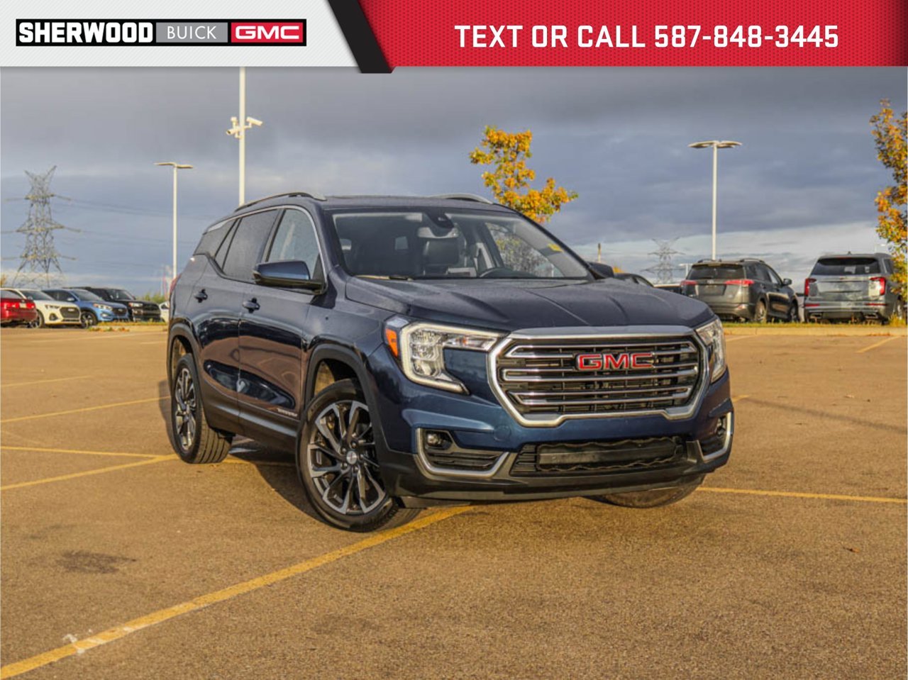 2022 GMC Terrain AWD 4dr SLT Blue Sherwood Park - photo #0
