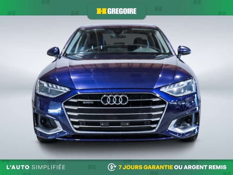 2021 Audi A4 Blue Saint-Eustache - photo #1