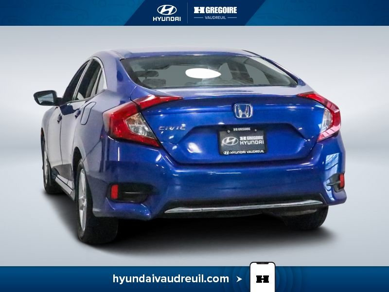 Honda Civic YA887 | EX TOIT OUVRANT 2019 Bleu Laval - photo #7