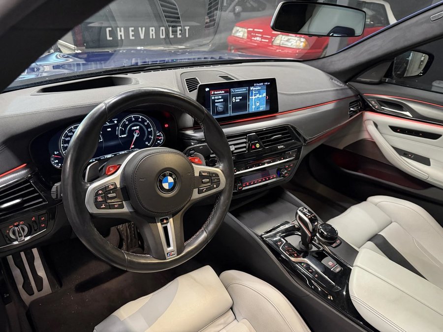 2018 BMW M5 Blue
