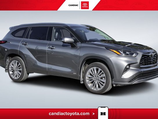 2026 Toyota Highlander Hybrid Limited Platinium AWD - CUIR - TOIT PANORAM Grey