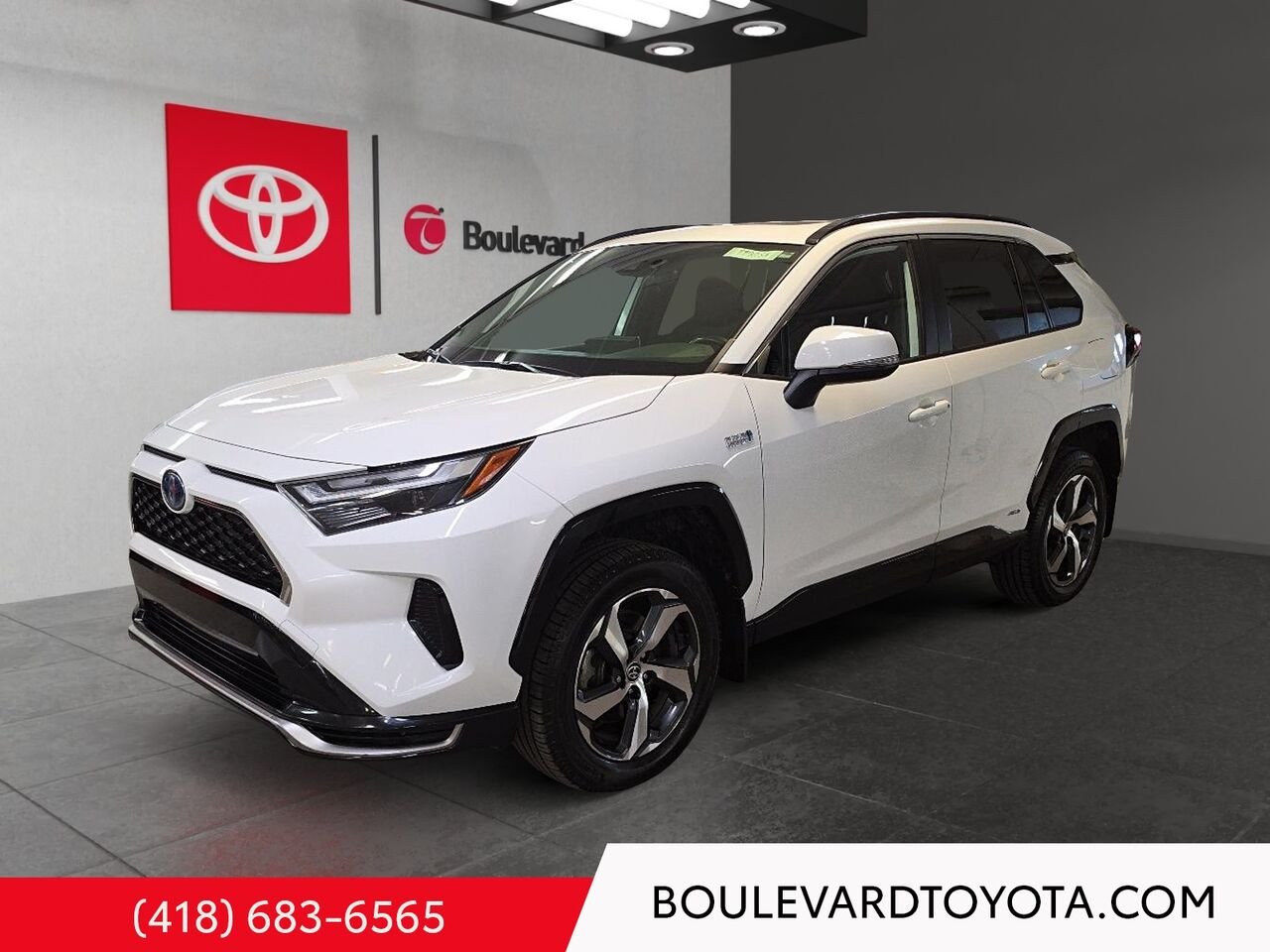 2023 Toyota RAV4 Prime 99905A-72 | PRIME, SE, AWD White Québec - photo #0