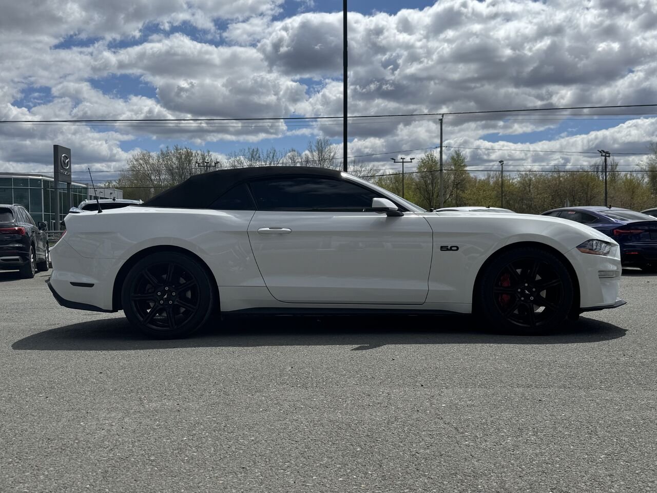 2018 Ford Mustang GT Convertible White Granby - photo #15