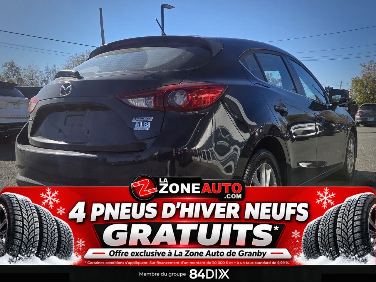 Mazda 3 GS Sport 2018 Noir Granby - photo #6