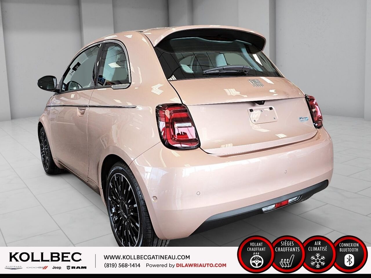 2026 FIAT 500e 261910 | Icona TA Rose Gold Gatineau - photo #17