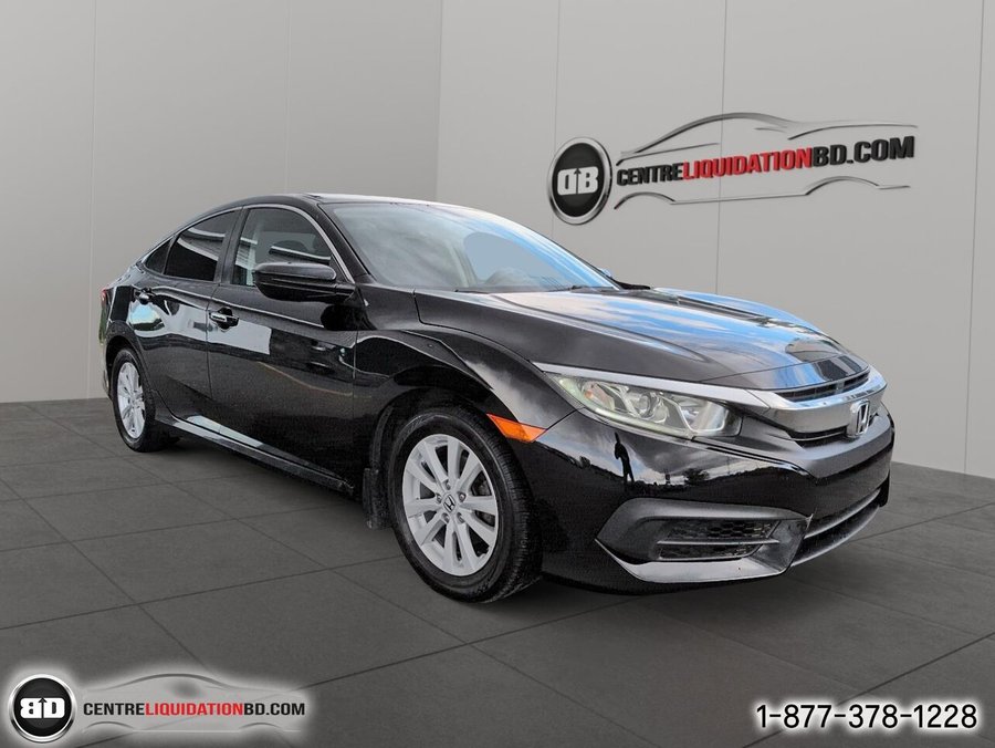 2016 Honda Civic Berline LX 4 portes CVT Black