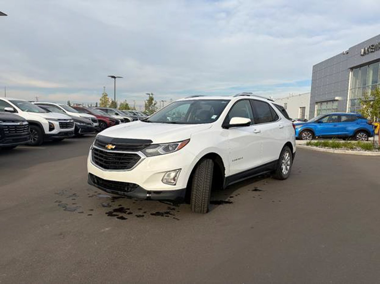 2019 Chevrolet Equinox AWD 4dr LT w/1LT White Sherwood Park - photo #2