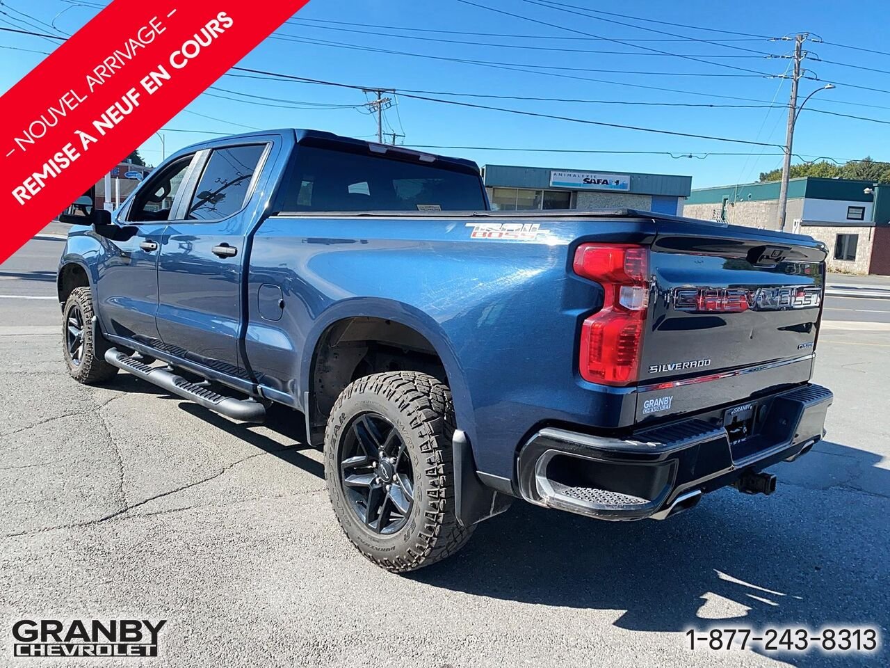 2023 Chevrolet Silverado 1500 Custom Trail Boss cabine multiplace 4RM 157 po | Blue Granby - photo #6