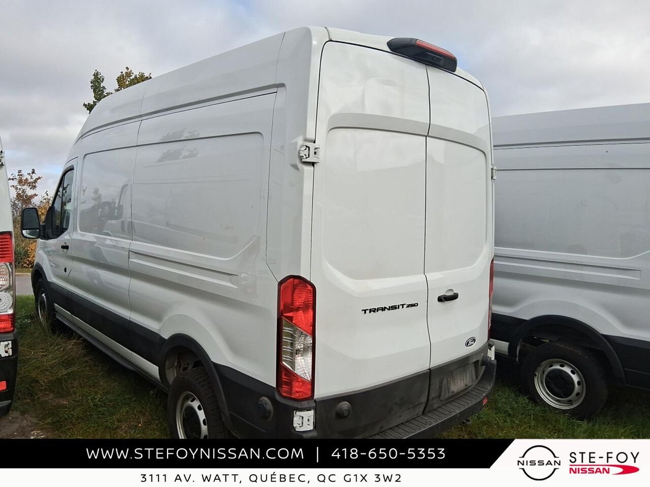 Ford Transit fourgon utilitaire TOIT HAUT 2026 Blanc Ste-Foy - photo #2