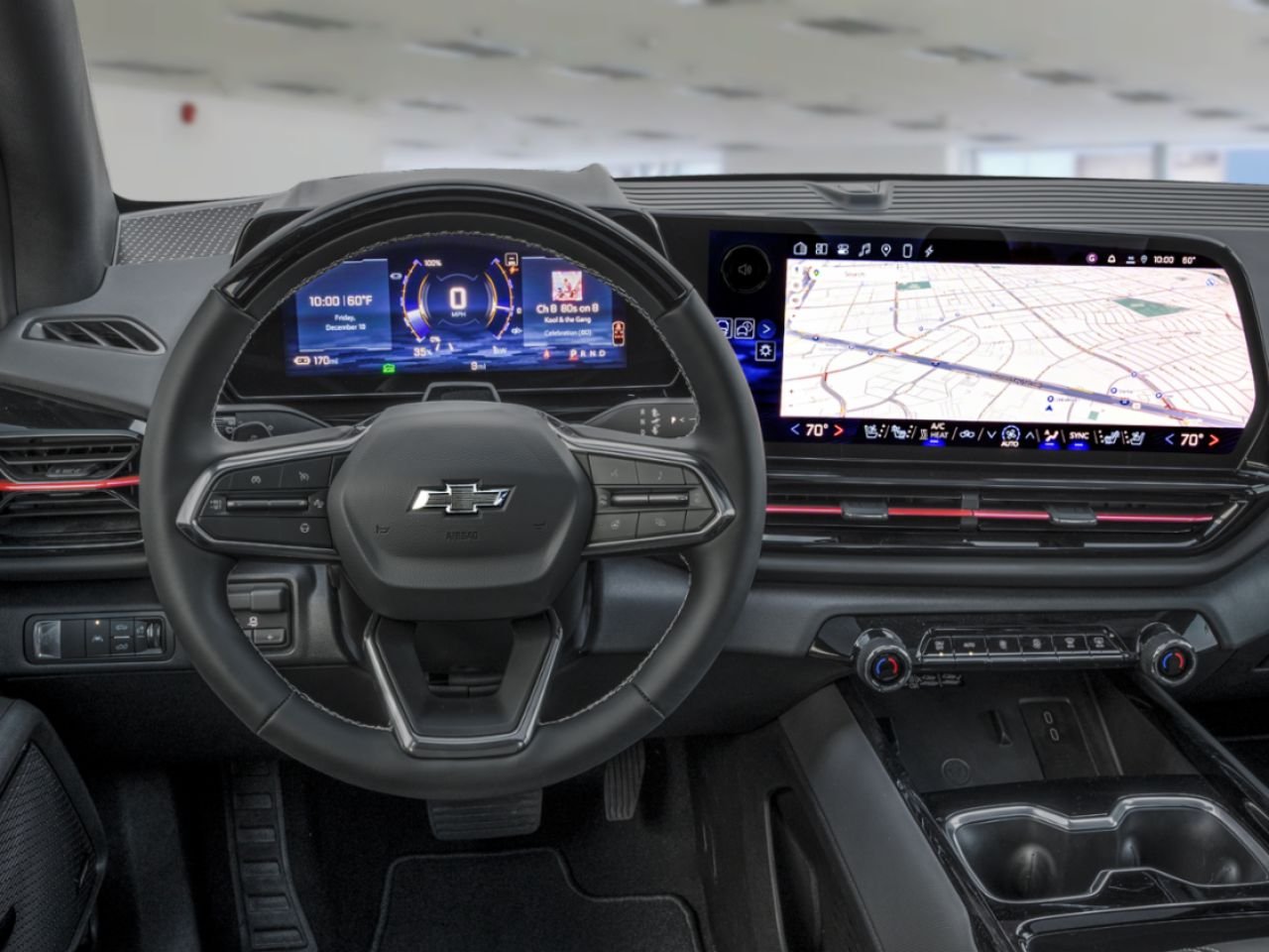 CHEVROLET Silverado EV Trail Boss cabine multiplace 4RMe à autonomie prolongée 2026 Noir Amos - photo #7
