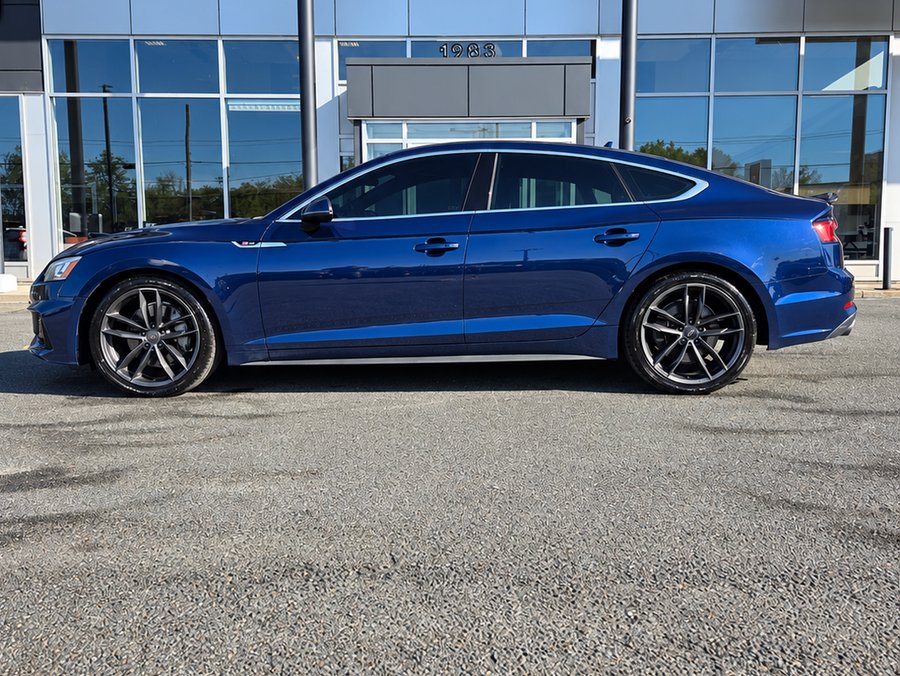 Audi A5 Sportback AWD + S LINE + 252HP 2018 Bleu