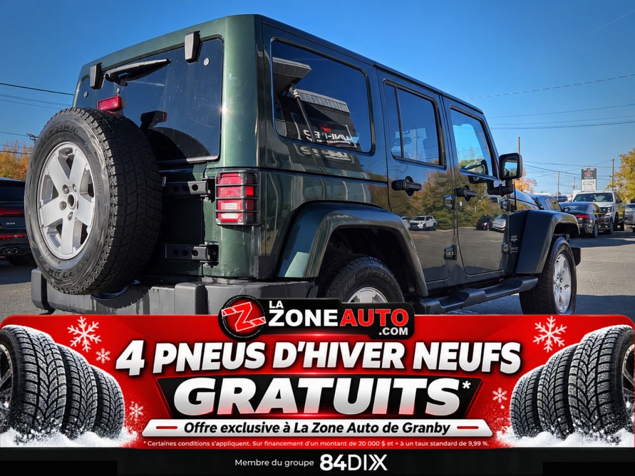 2011 Jeep Wrangler Unlimited Green Granby - photo #6