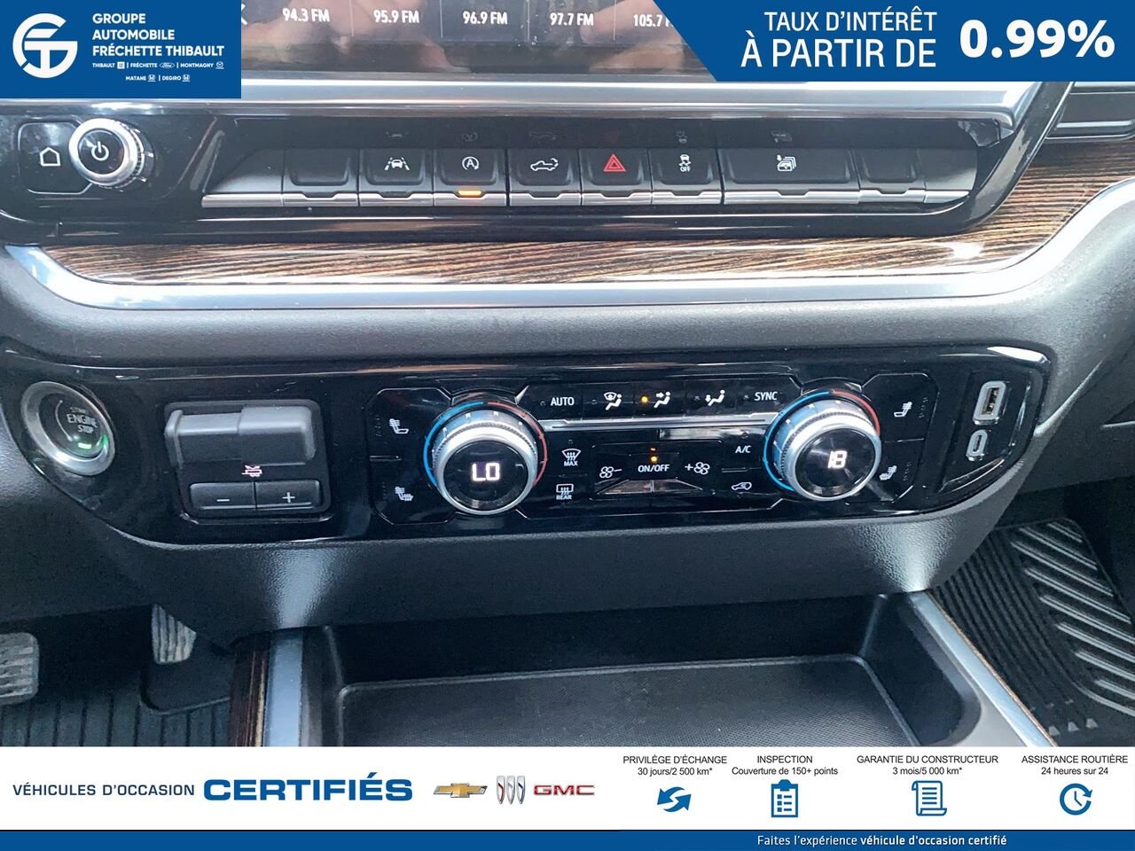 GMC SIERRA 150 AT4 cabine multiplace 4RM 157 po 2024 Blanc Montmagny - photo #16