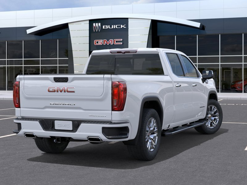 2026 GMC Sierra 1500 Denali cabine multiplace 4RM 157 po GLACIER WHITE TRICOAT Sherbrooke - photo #3