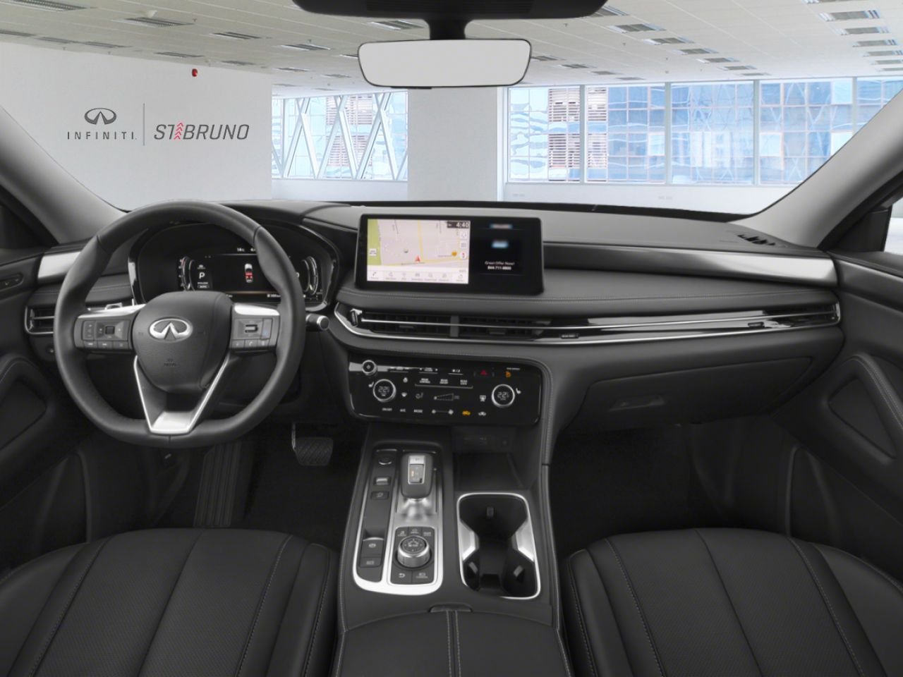 2025 INFINITI QX60 Mineral Black Pearl  - photo #6