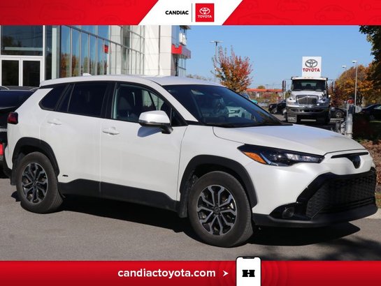 2023 Toyota Corolla CROSS Hybrid SE AWD - BAS KM - MAGS White