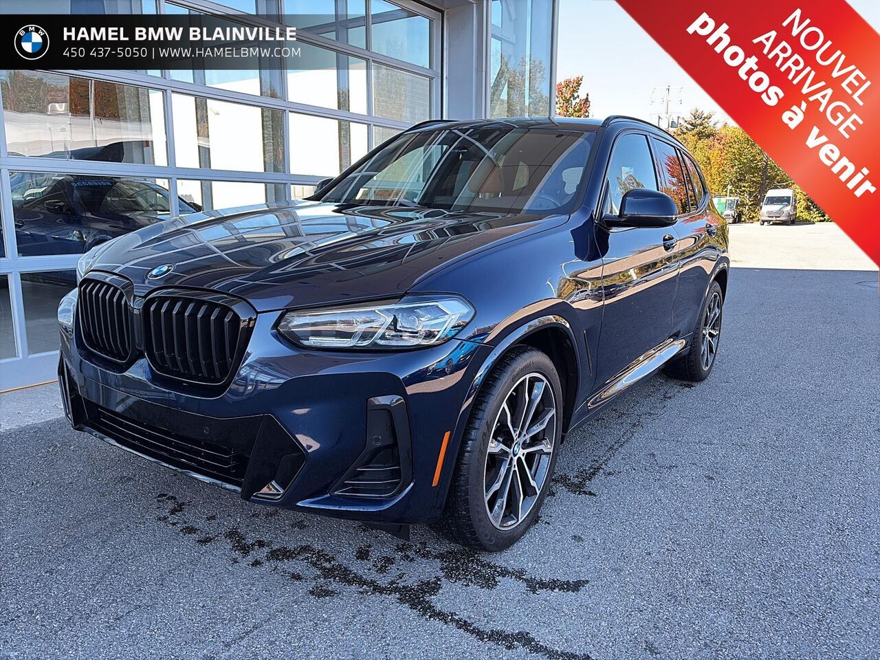 Blue 2024 BMW X3 SUV / Crossover All-Wheel Drive Automatic