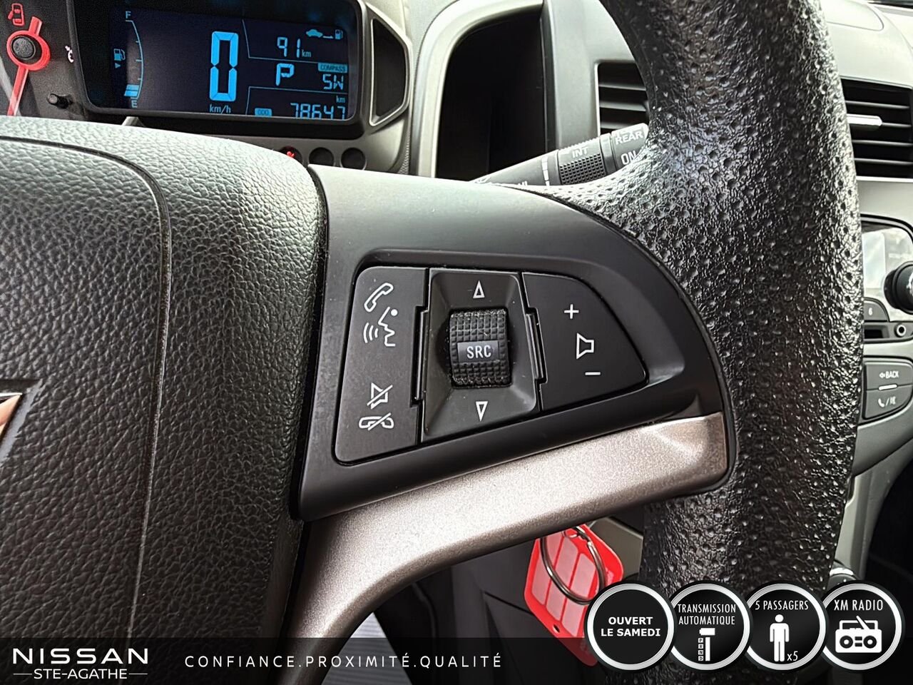 2012 Chevrolet Sonic White Ste-Agathe des Monts - photo #16