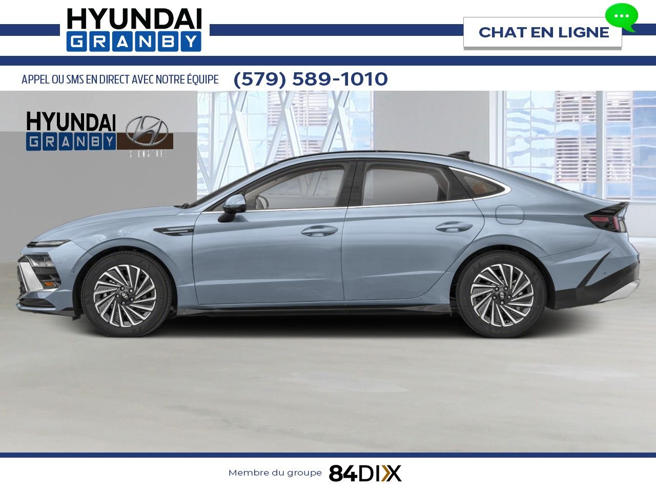 HYUNDAI Sonata Hybride 2026 Bleu transmission Granby - photo #2