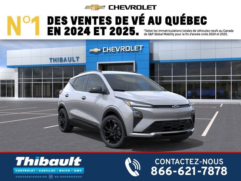 CHEVROLET Bolt RS 4 portes TA 2027 GRIS STERLING METALLISE Sherbrooke - photo #0