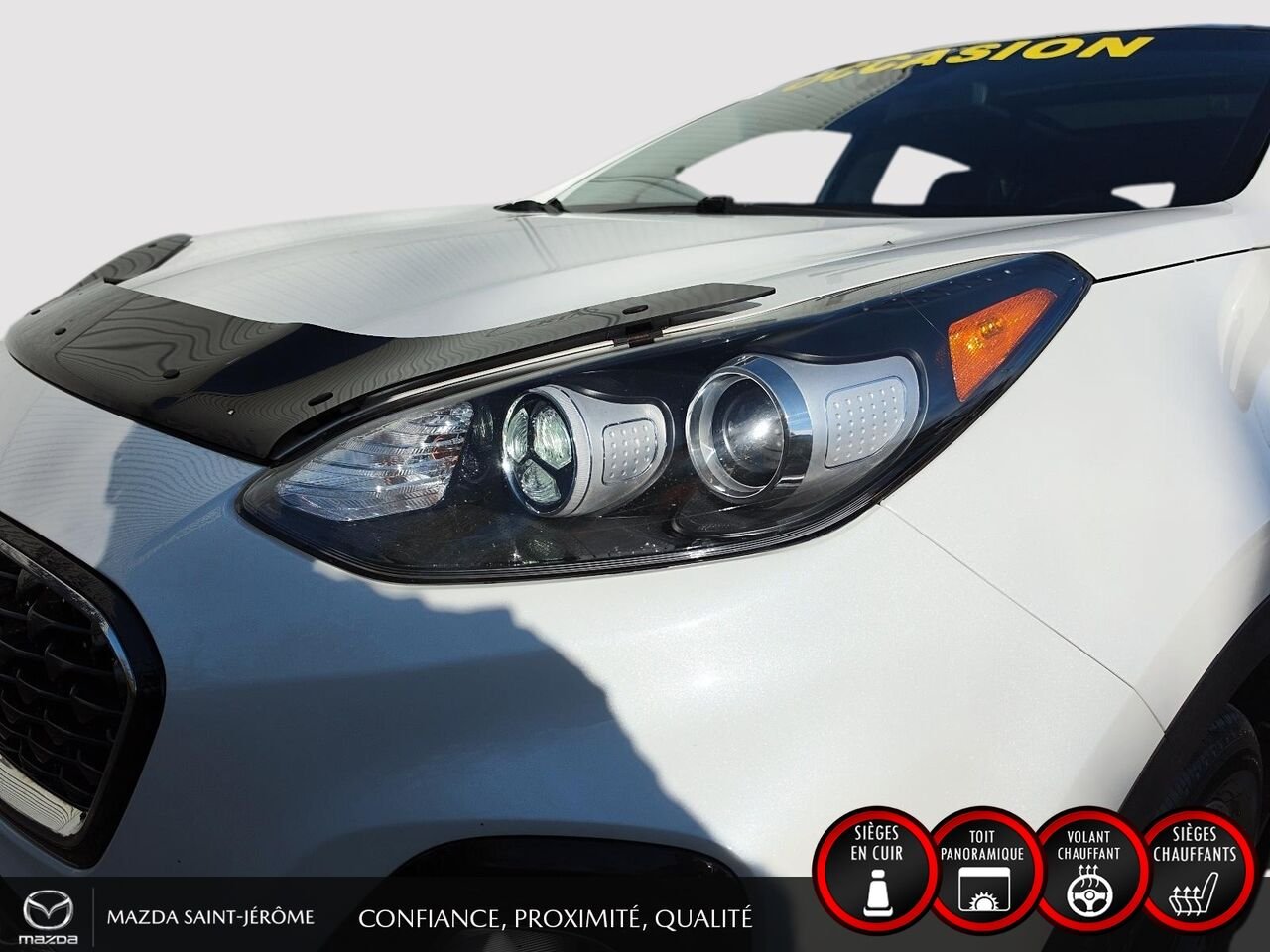 2020 Kia Sportage White Saint-Jérôme - photo #1