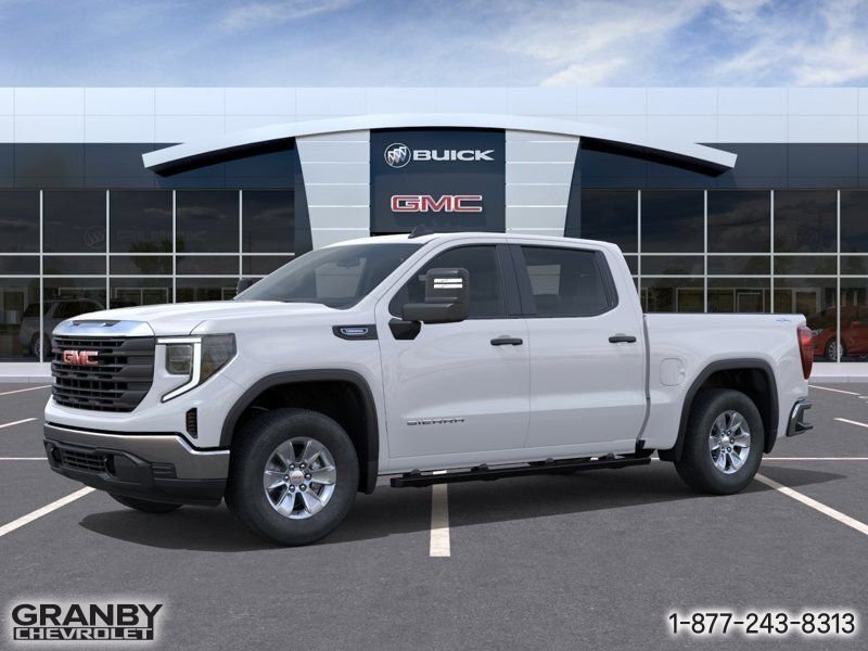 2026 GMC Sierra 1500 Pro cabine multiplace 4RM 147 po | E26-1122 SUMMIT WHITE Granby - photo #1