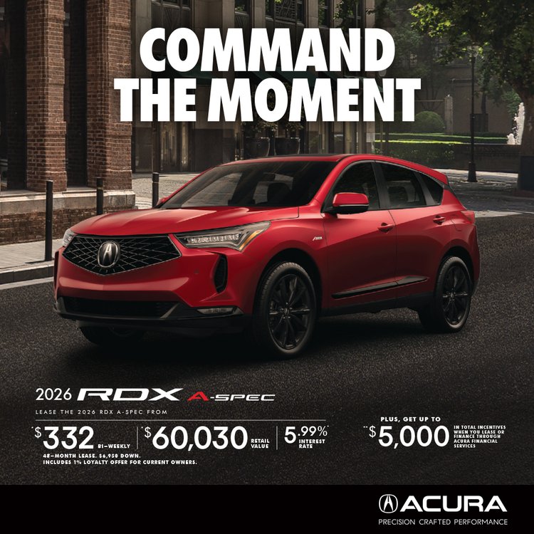 ACURA 1000x1000 aout RDX 2026 EN