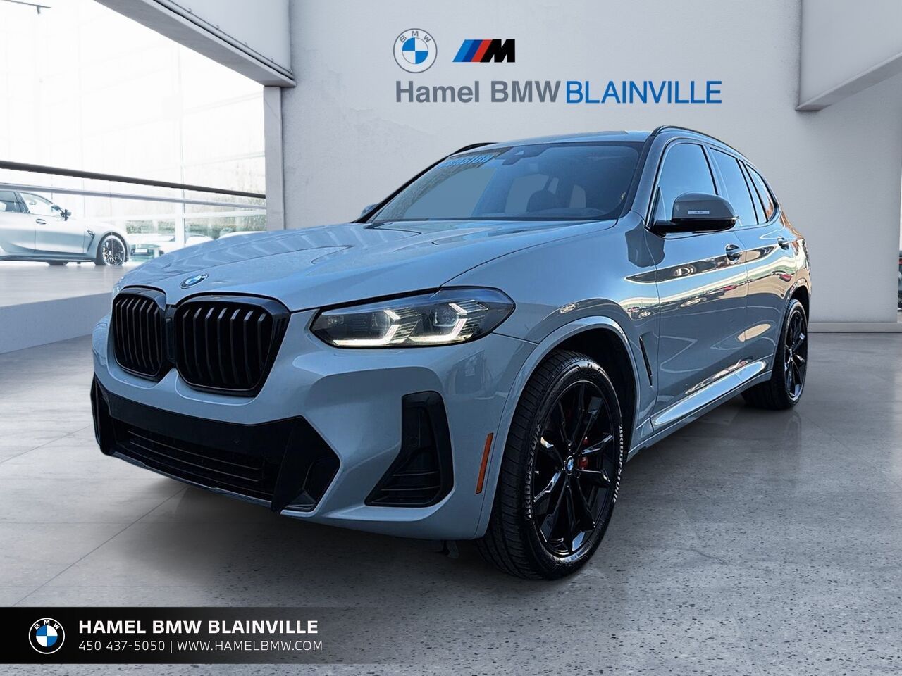 Gray 2024 BMW X3 SUV / Crossover All-Wheel Drive Automatic
