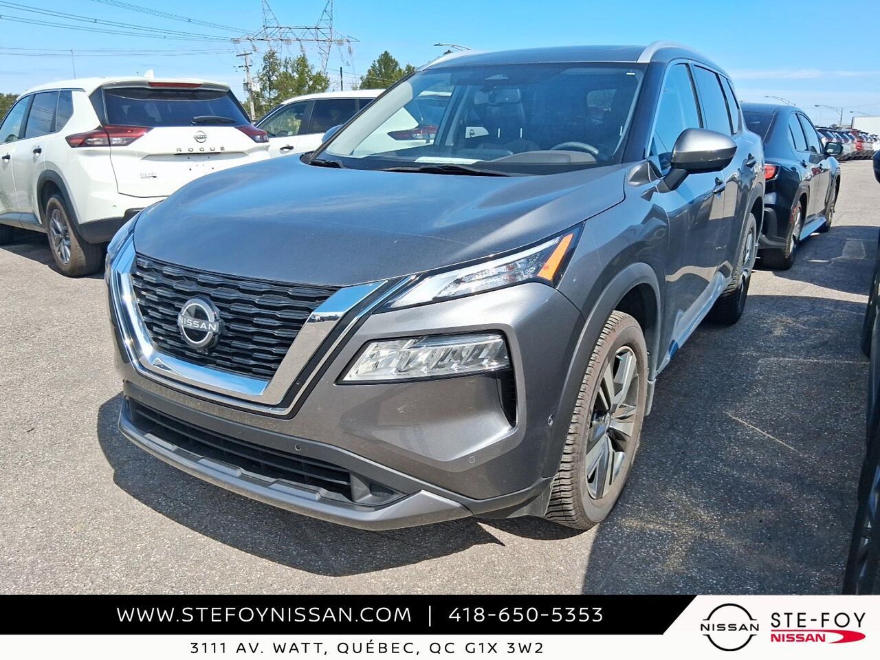 Gray 2023 Nissan Rogue SUV / Crossover All-Wheel Drive Continuously Variable Transmission