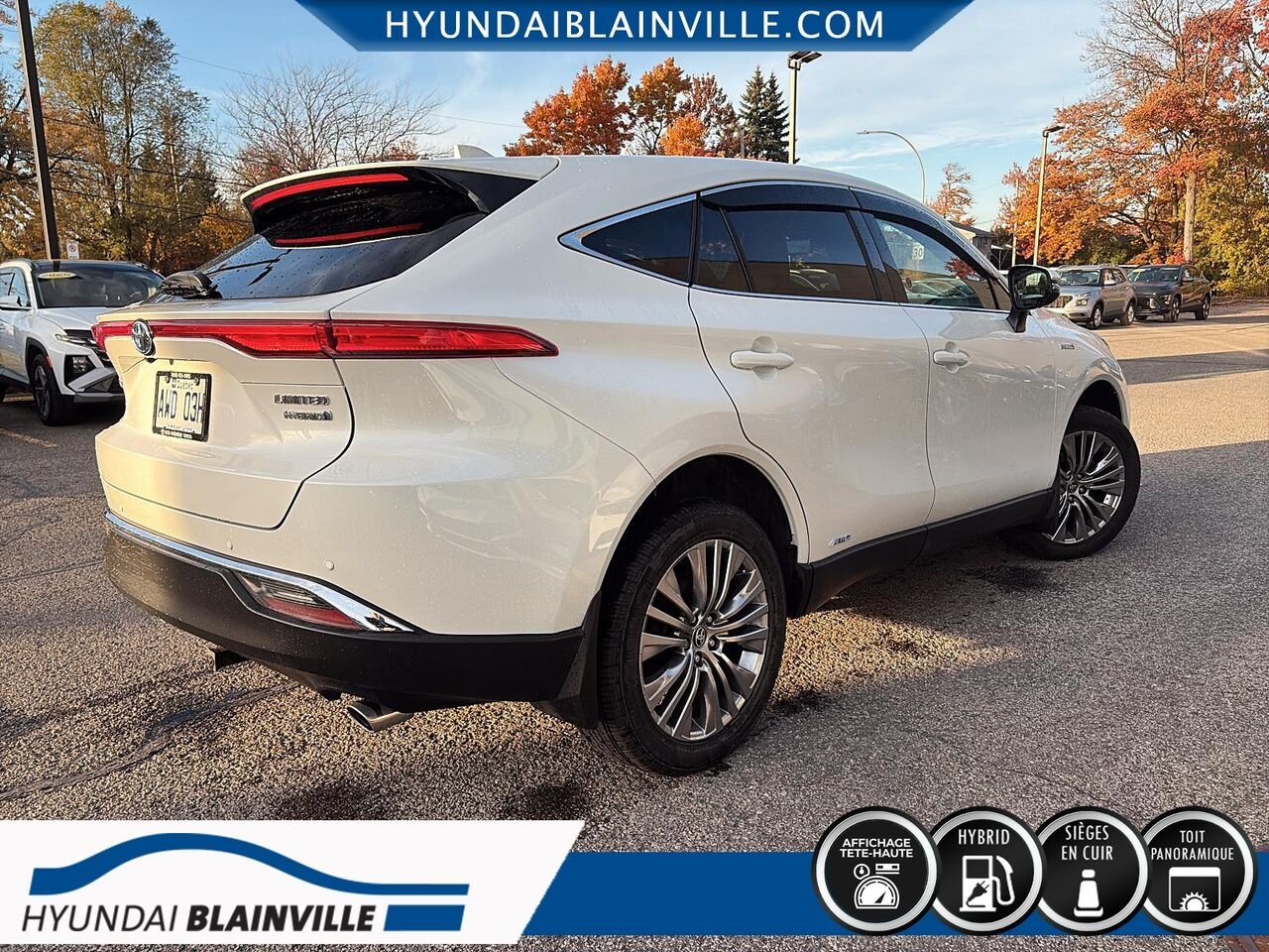 Toyota Venza 2021 Blanc Blainville - photo #3