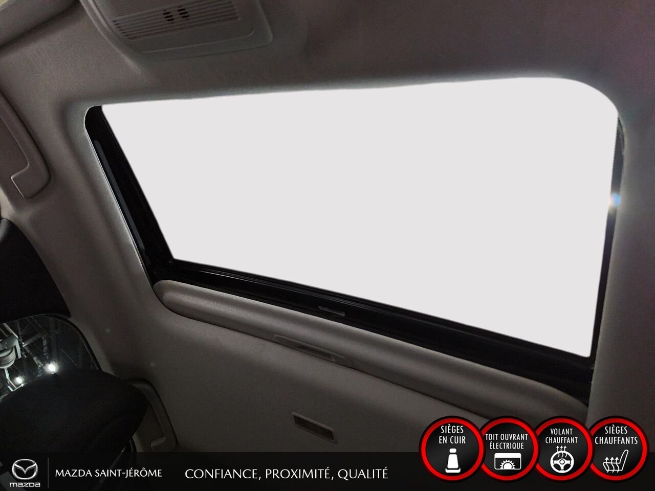 Mazda CX-30 GS-L | AWD | TOIT OUVRANT | CUIR 2025 Gris Saint-Jérôme - photo #17