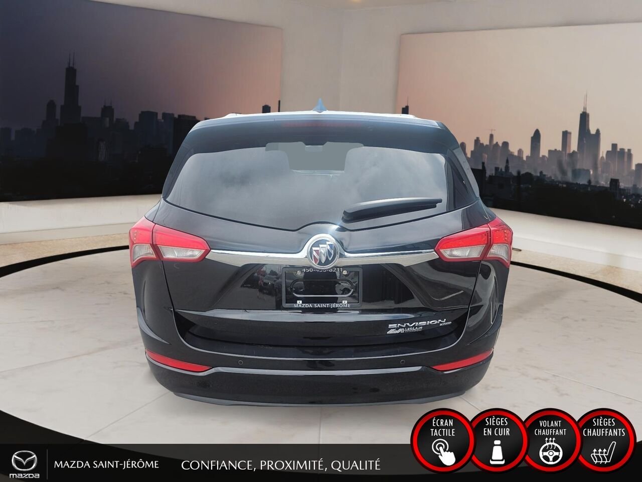 Buick Envision Essence | CUIR | AWD | 2019 Noir Saint-Jérôme - photo #6