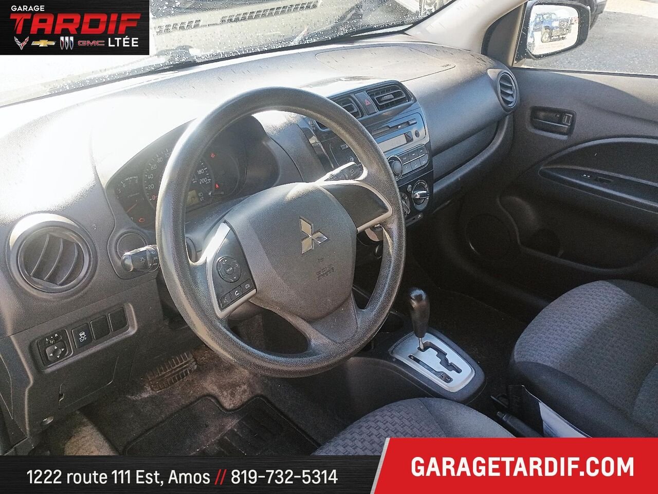 Mitsubishi Mirage 65663C | ES à hayon 4 portes transmission à variation continue 2017 Bleu  - photo #8