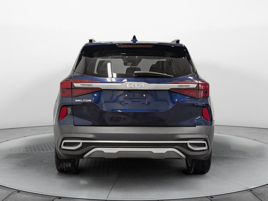KIA SELTOS FWD EX PREMIUM Cuir Sièges et Volant Chauffants 2023 Bleu