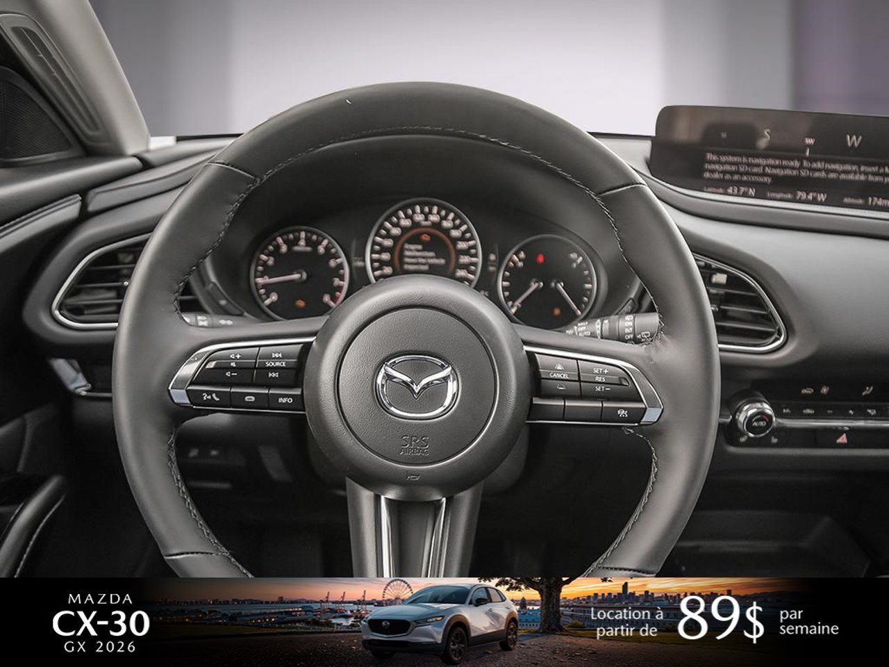 2026 Mazda CX-30 3MVDMBCL3TM225472 Aero Grey Metallic Mirabel - photo #12