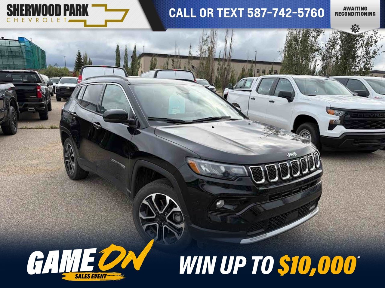 2023 Jeep Compass Limited 4x4 Black Sherwood Park - photo #0
