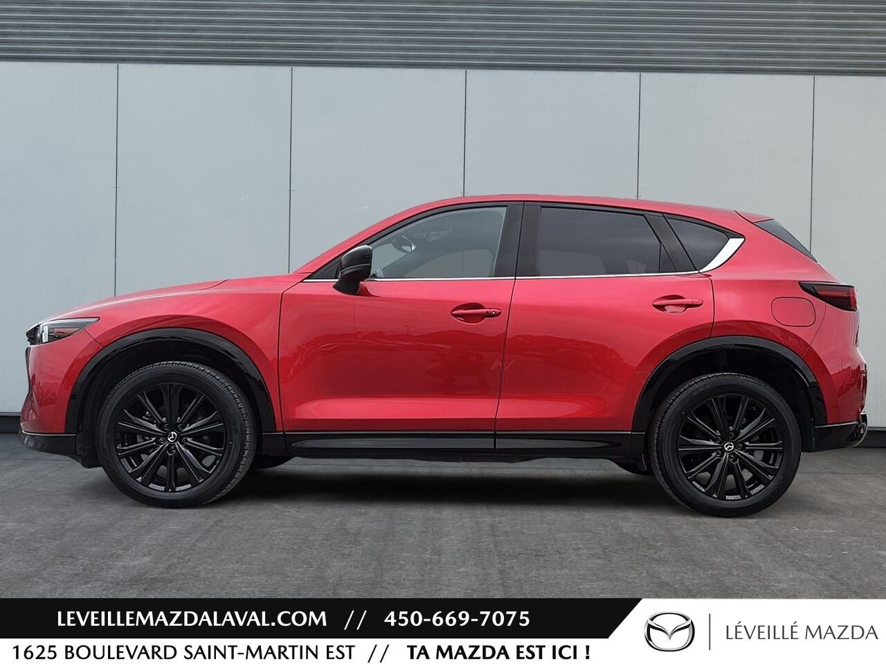 Mazda CX-5 Sport avec moteur turbo TI 2023 Rouge Laval - photo #7