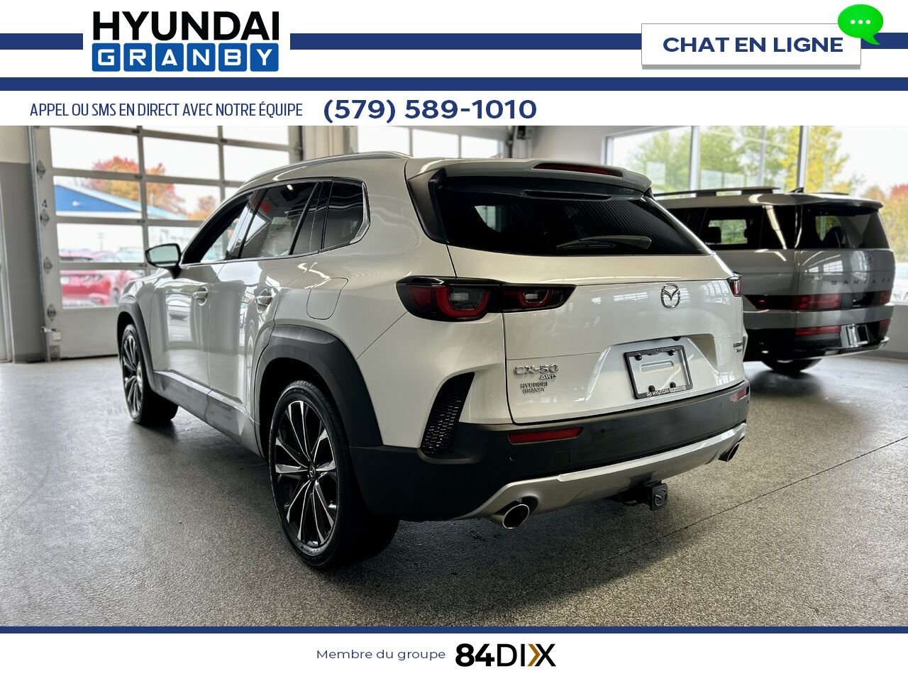 Mazda CX-50 2024 Blanc Granby - photo #3