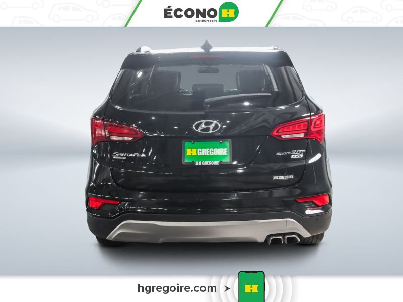 Hyundai Santa Fe 821072 | Limited AWD CUIR TOIT BLUETOOTH CAMÉRA MAGS 2017 Noir Laval - photo #4