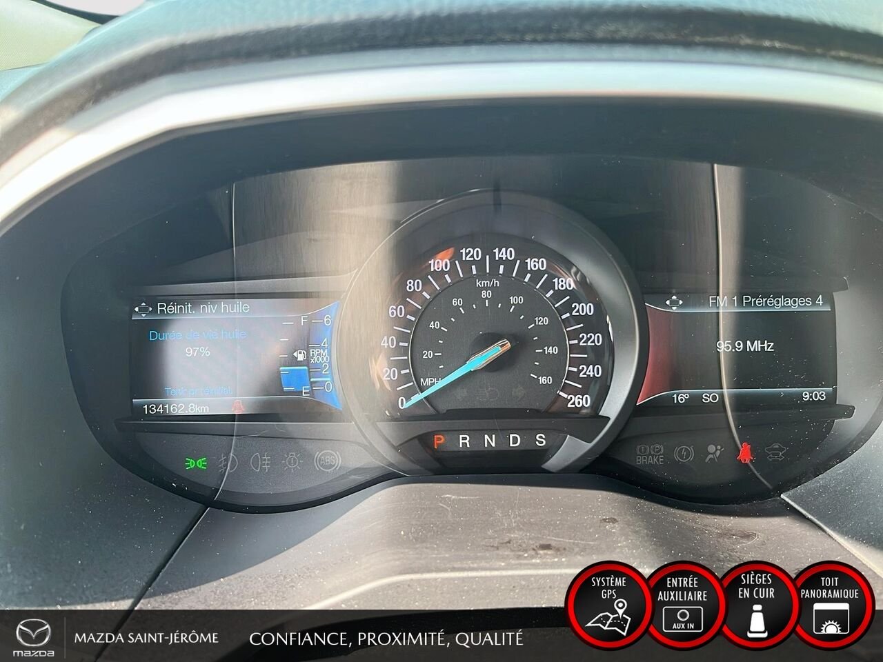 2018 Ford Edge Black Ste-Agathe des Monts - photo #16