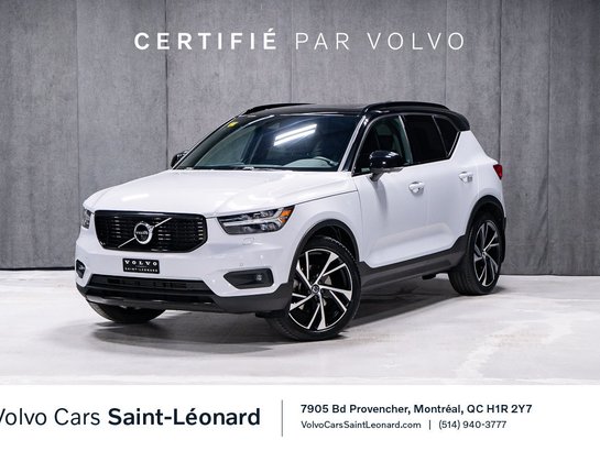 2022 Volvo XC40 T5 R-DESIGN CLIMAT ADVANCED HARMAN KARDON Silver