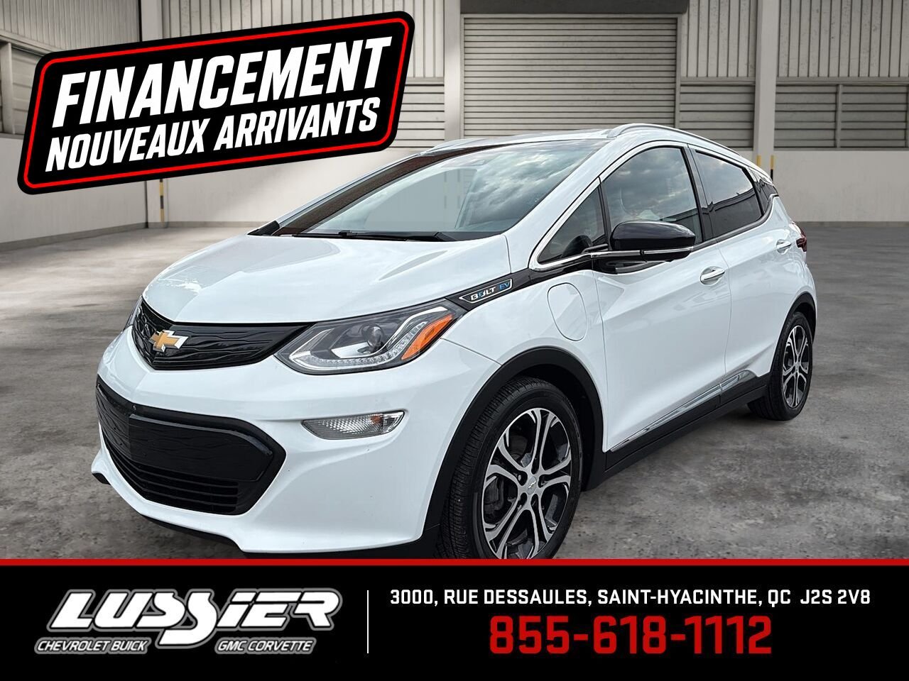 2020 CHEVROLET BOLT PREMIER White Saint-Hyacinthe - photo #0