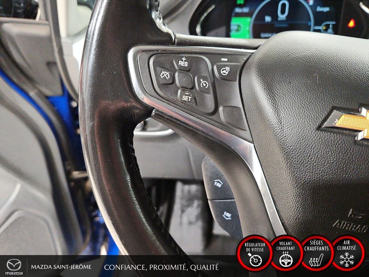 Chevrolet Bolt EV LT | UN SEUL PROPRIÉTAIRE | JAMAIS ACCIDENTÉ | RECHARGE RAPIDE 2020 Bleu Saint-Jérôme - photo #13
